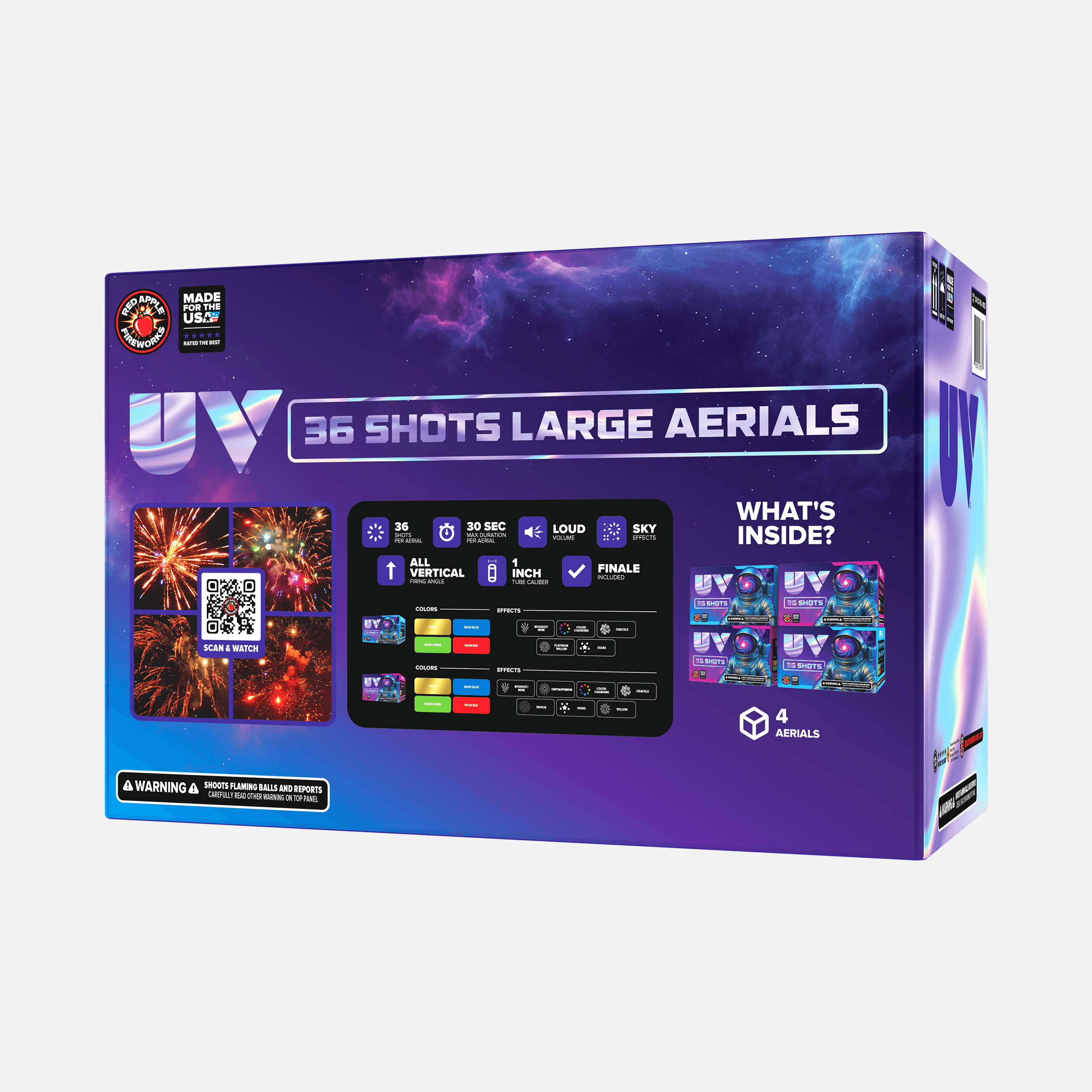 UV® 36 Shots Large Aerials