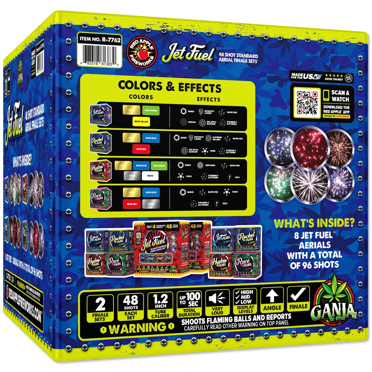 Jet Fuel™ 48-Shots Large Aerial Finale Set®