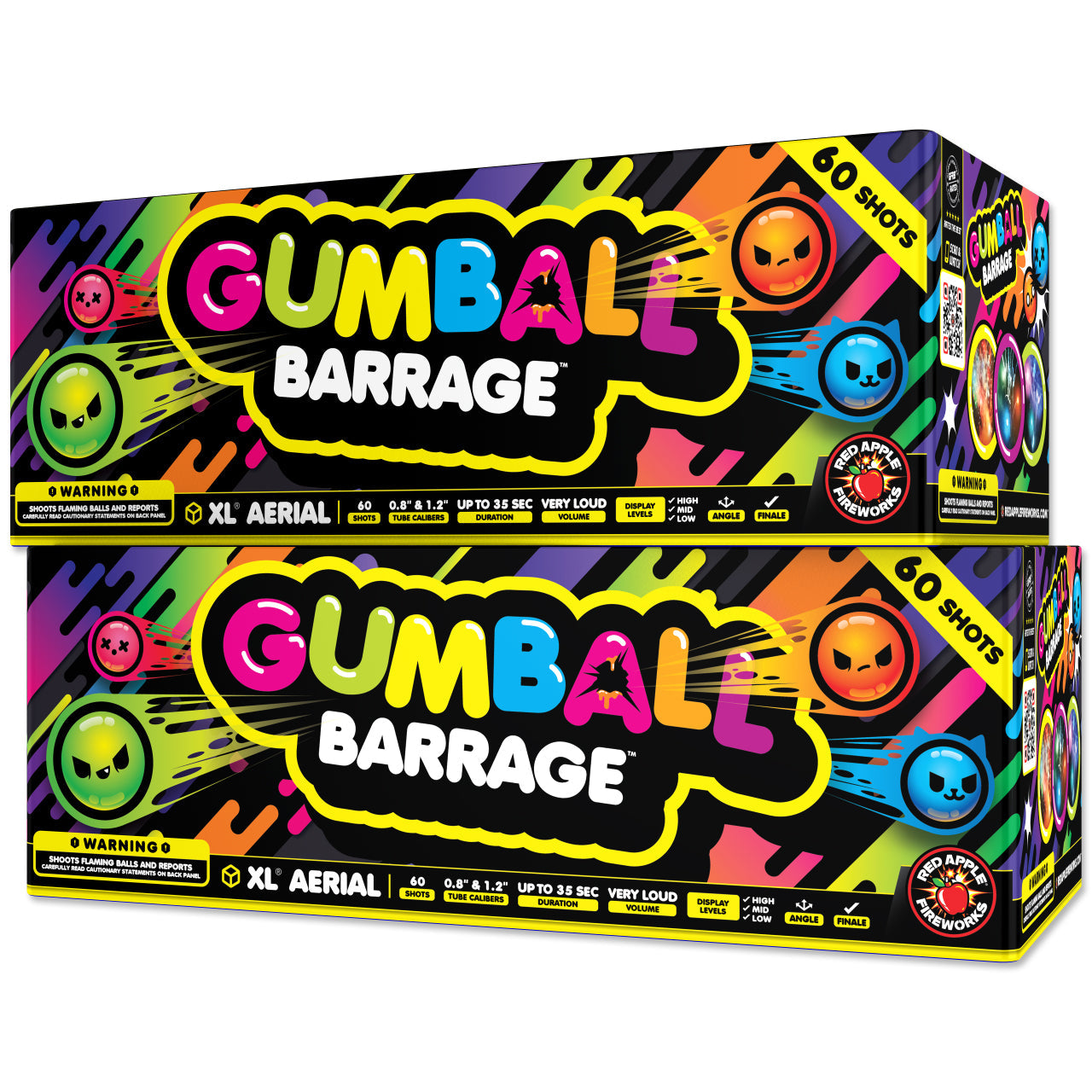 Gumball Barrage 61-Shots XL Aerials