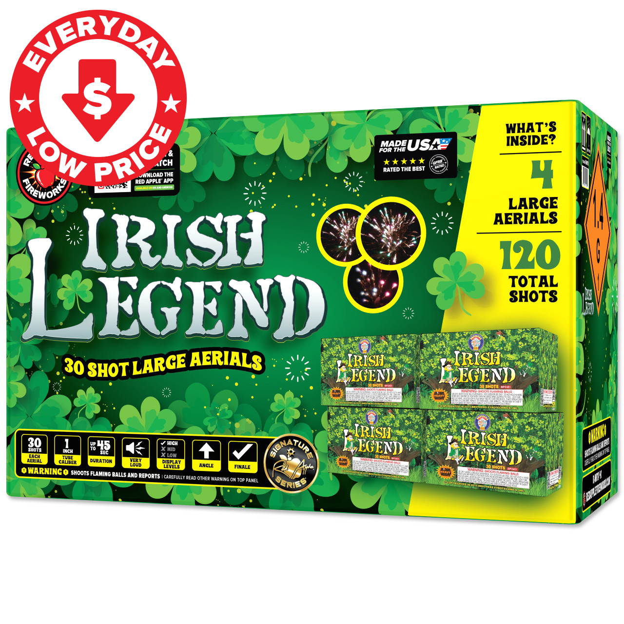Irish Legend 30 Shots Large Aerials by Brothers